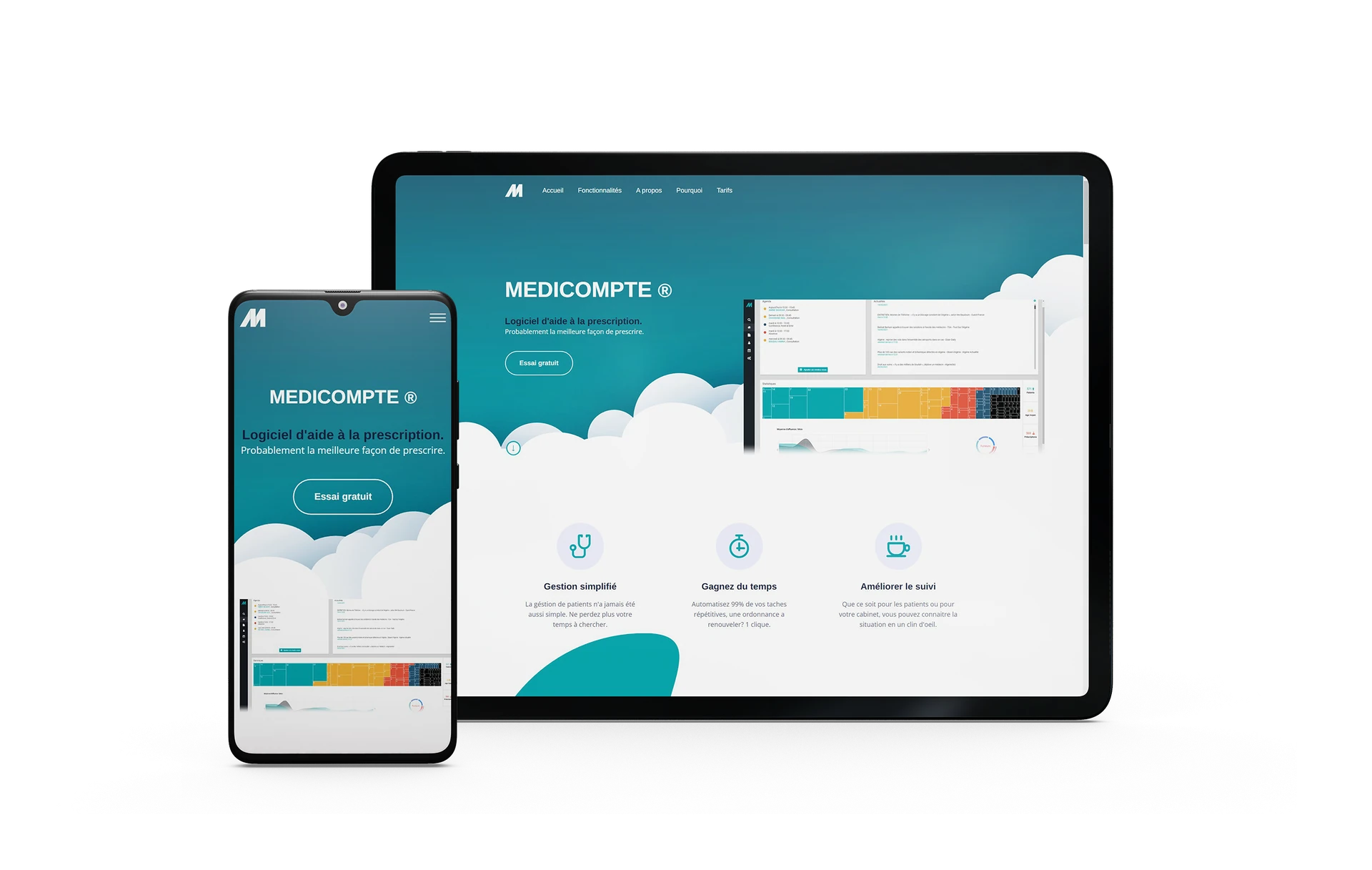 Medicompte — Software & web experience